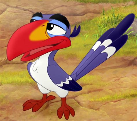 Zazu : Well, as slippery as your mind is, as the King's brother *you* should've been first in line. Scar : [Scar threatens to bite, Zazu retreats toward Mufasa] Well, I was first in line, until the little hairball was born.